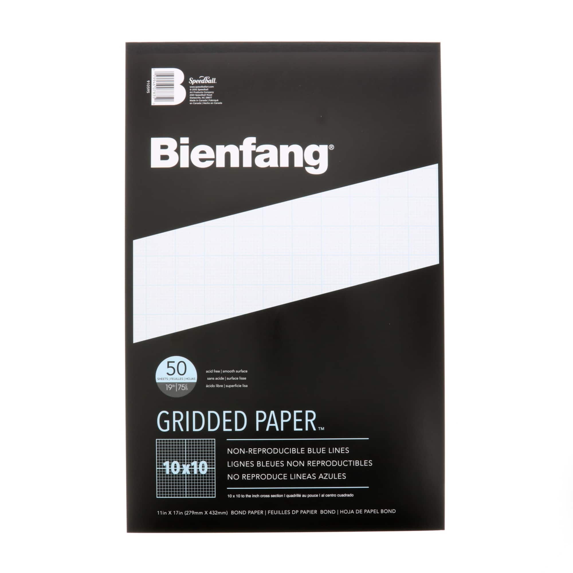 Bienfang® Designer 10 x 10 Grid Paper Pad